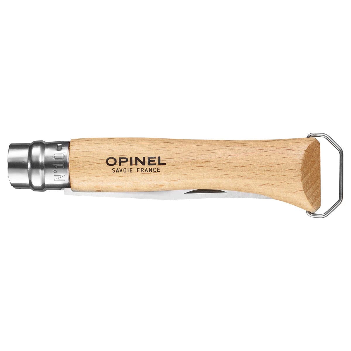 Opinel No. 10 Corkscrew & Bottle Opener Knife