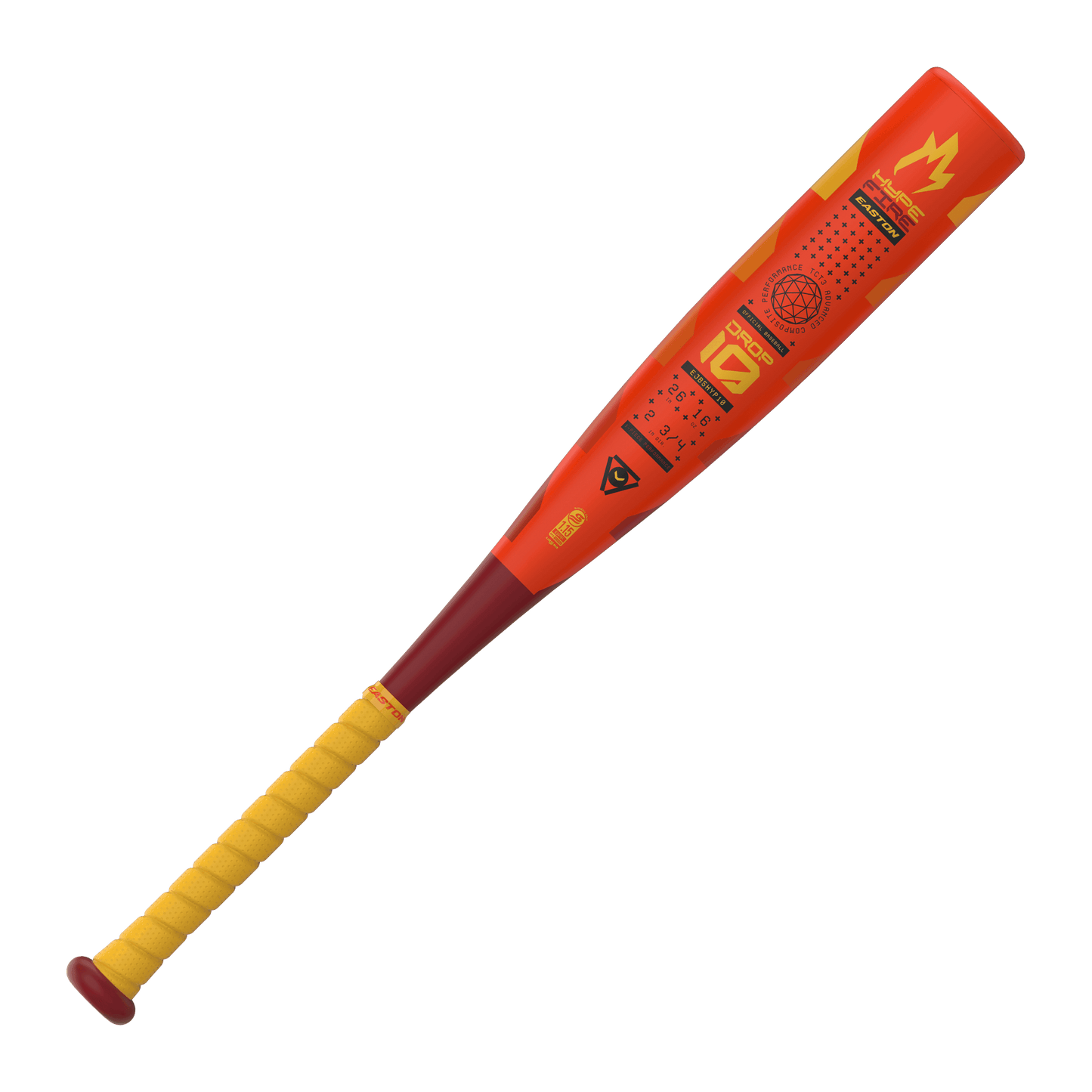 2025 Easton Hype Fire -10 Junior Big Barrel USSSA Baseball Bat - EJB5HYP10