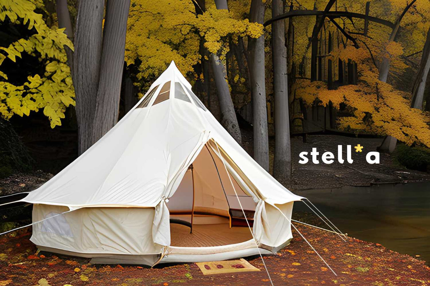 Life inTents 13' (4M) Stella Stargazing Canvas Tent
