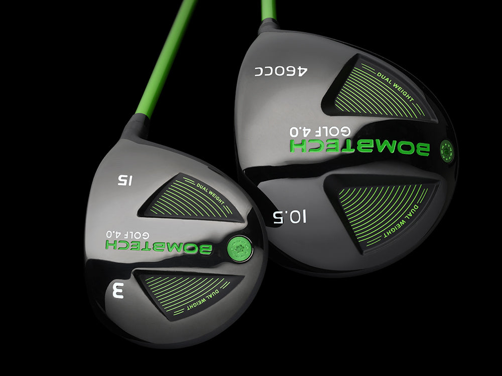 BombTech Golf 4.0 Driver and 3 Wood Bundle