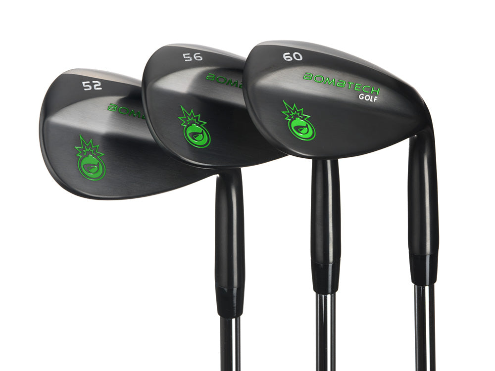 BombTech 52, 56 and 60 Black Wedge Set