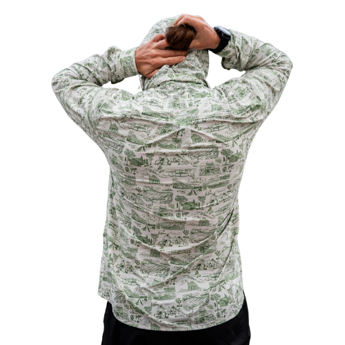 Men's Triple Crown Button Down by Jolly Gear