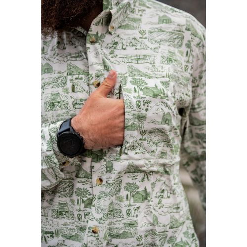 Men's Triple Crown Button Down by Jolly Gear