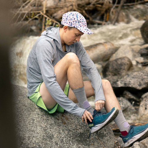 Men's 100% Merino Lightweight Hoodie by Wūru Wool