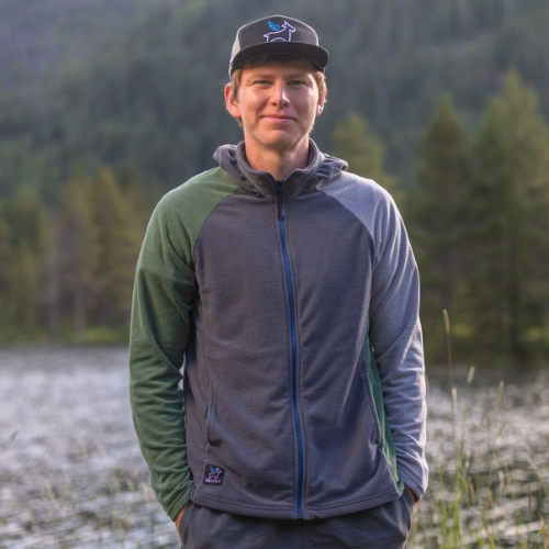 Men's Full Zip Fleece Jacket by SkyGOAT