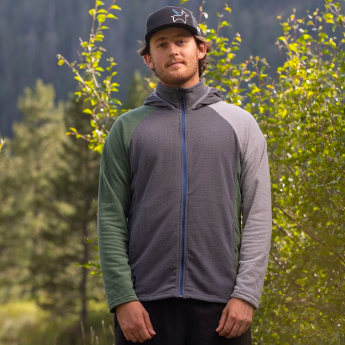 Men's Full Zip Fleece Jacket by SkyGOAT