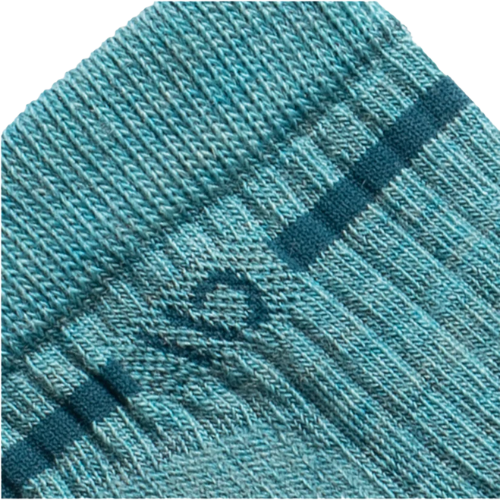 Women's Stripe Cushioned Quarter Crew Socks by WIDE OPEN® Socks