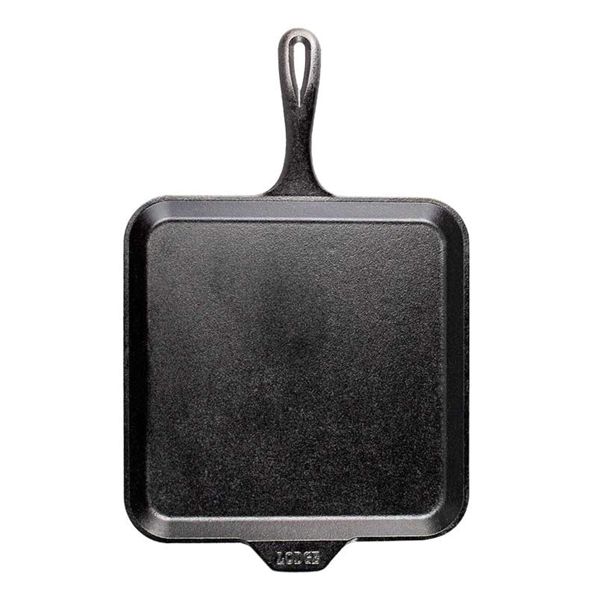 Lodge Cast Iron 11 Inch Seasoned Square Cast Iron Griddle