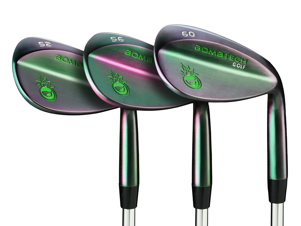 Limited Edition BombTech 52, 56 and 60 Midnight Shadow Wedge Set