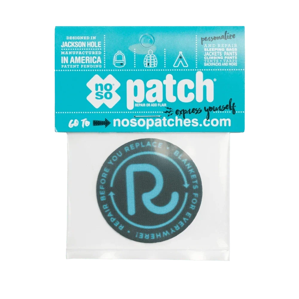 NOSO Repair Patch - Rumpl Blue Logo