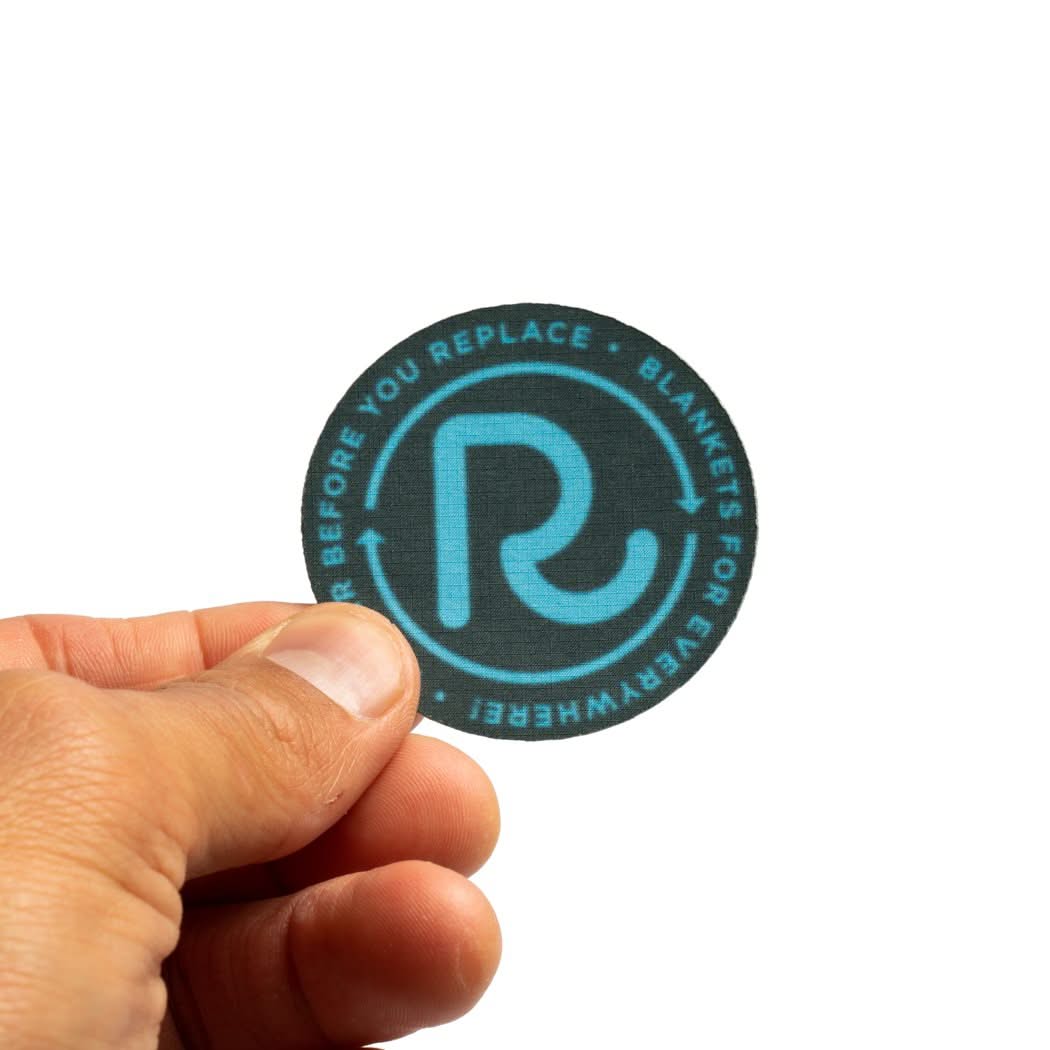 NOSO Repair Patch - Rumpl Blue Logo