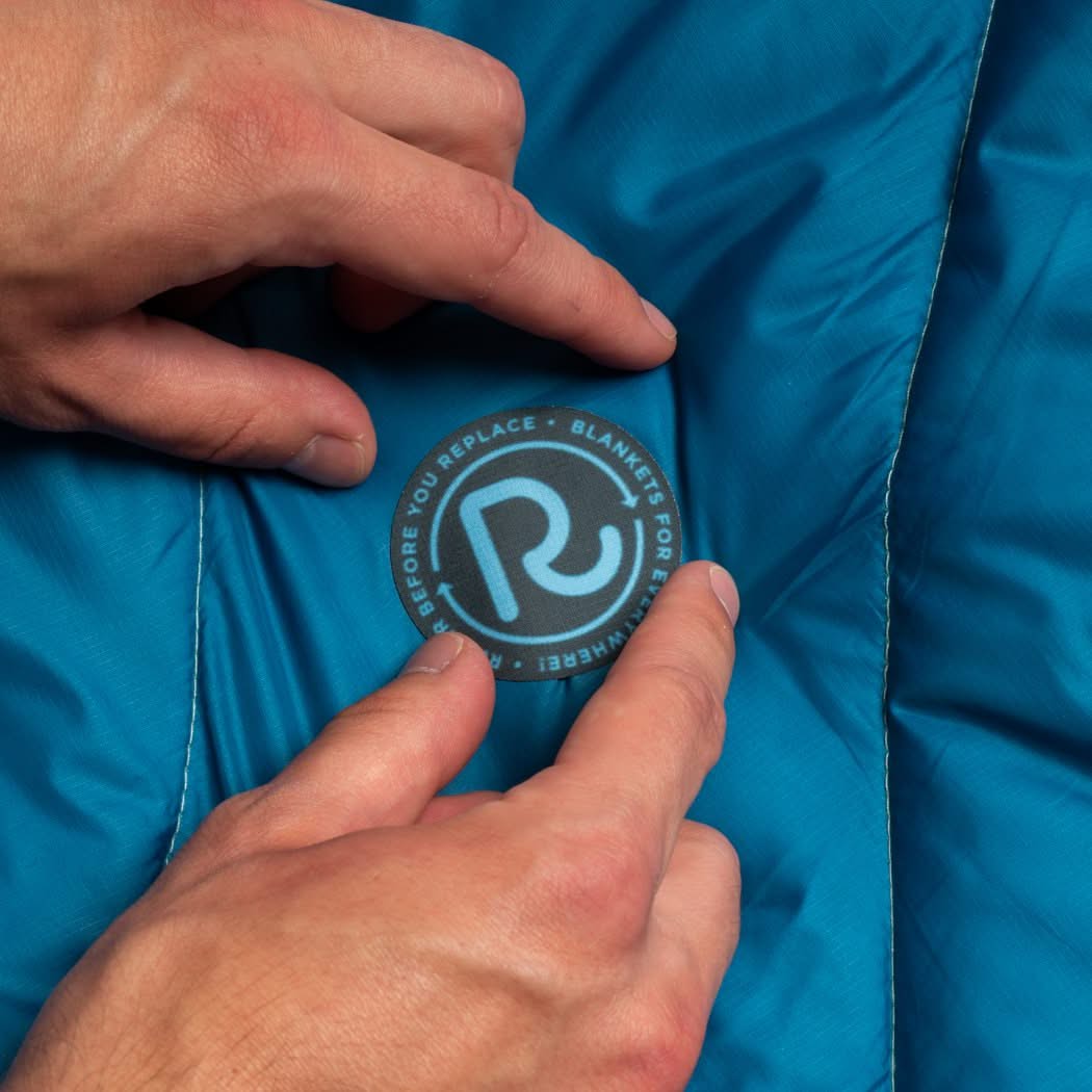 NOSO Repair Patch - Rumpl Blue Logo