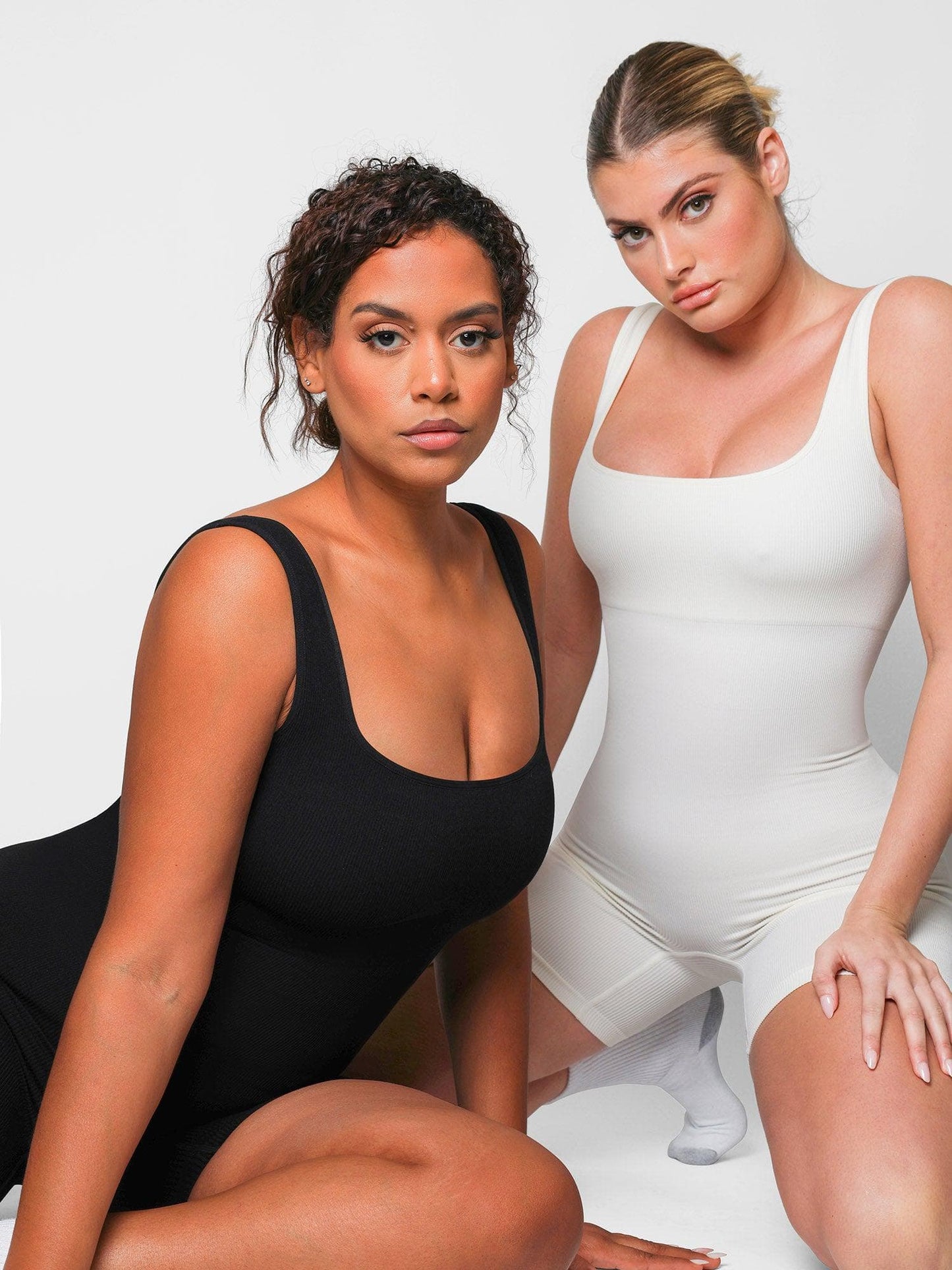 【🔥Big Sale🔥】Shapewear Seamless Square Neck Workout Jumpsuit or Romper