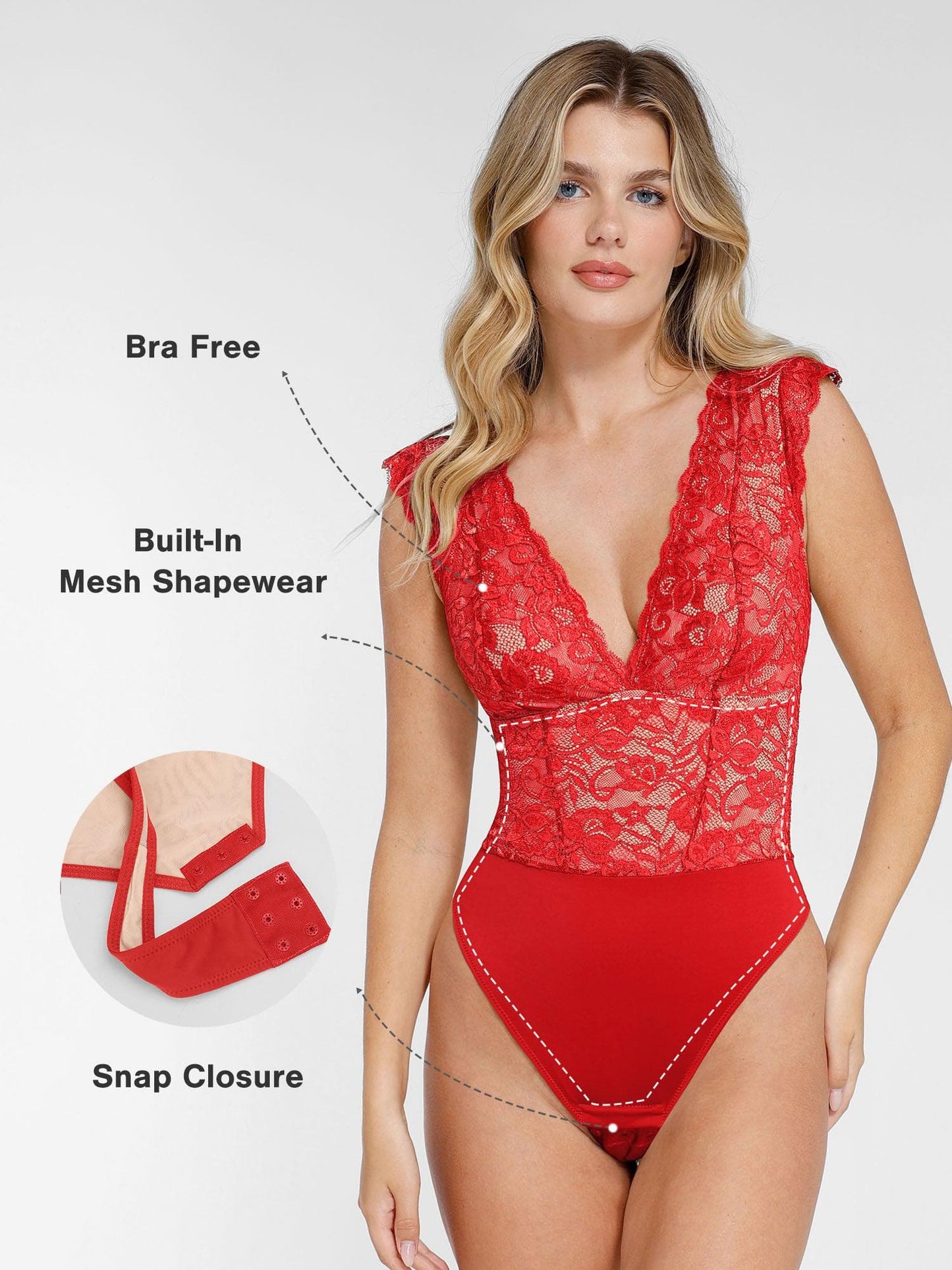 【🔥Big Sale🔥】Shapewear Sculpting Lace Bodysuit or Midi Skirt or Shrug