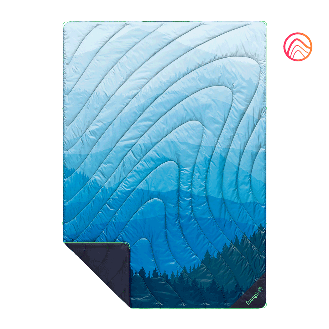Original Puffy Blanket - Blue Ridge Fade