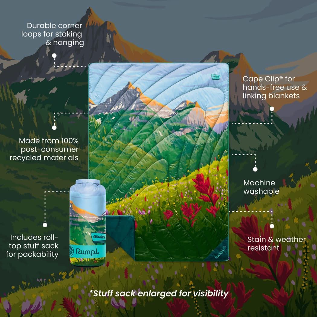 Original Puffy Blanket - Glacier National Park