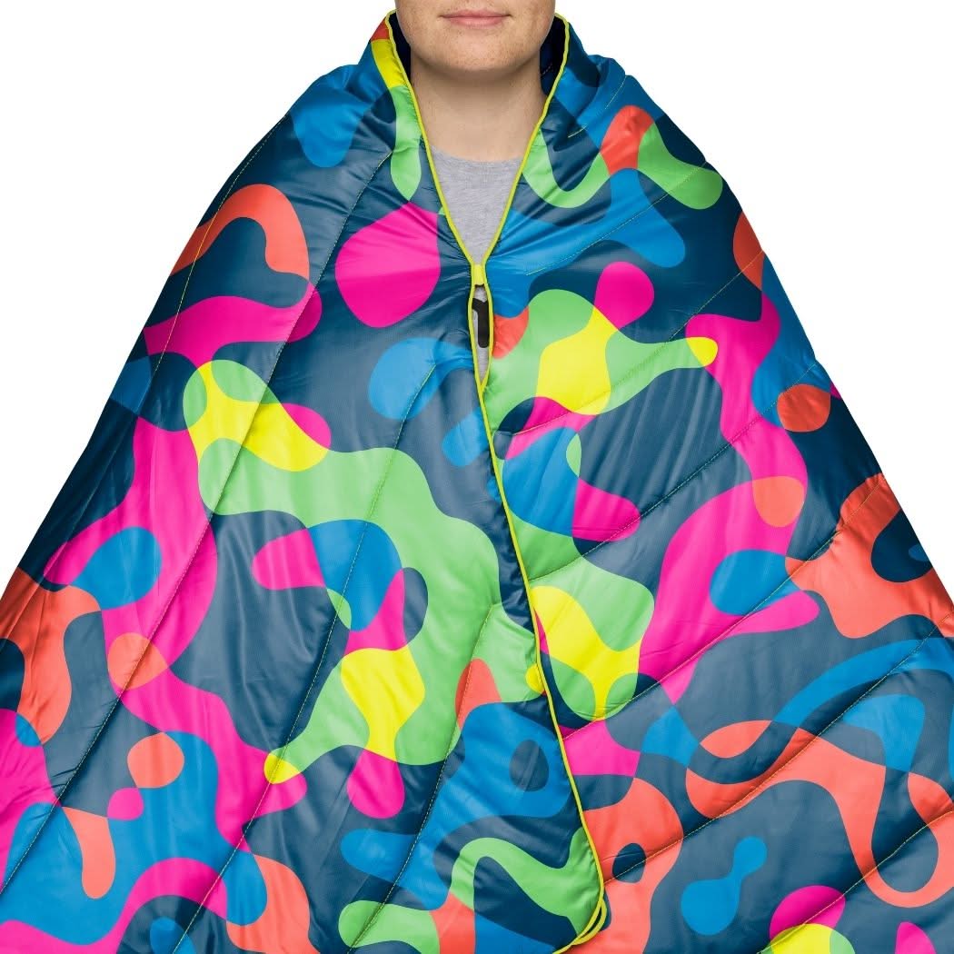 Original Puffy Blanket - Hyper Abstraction