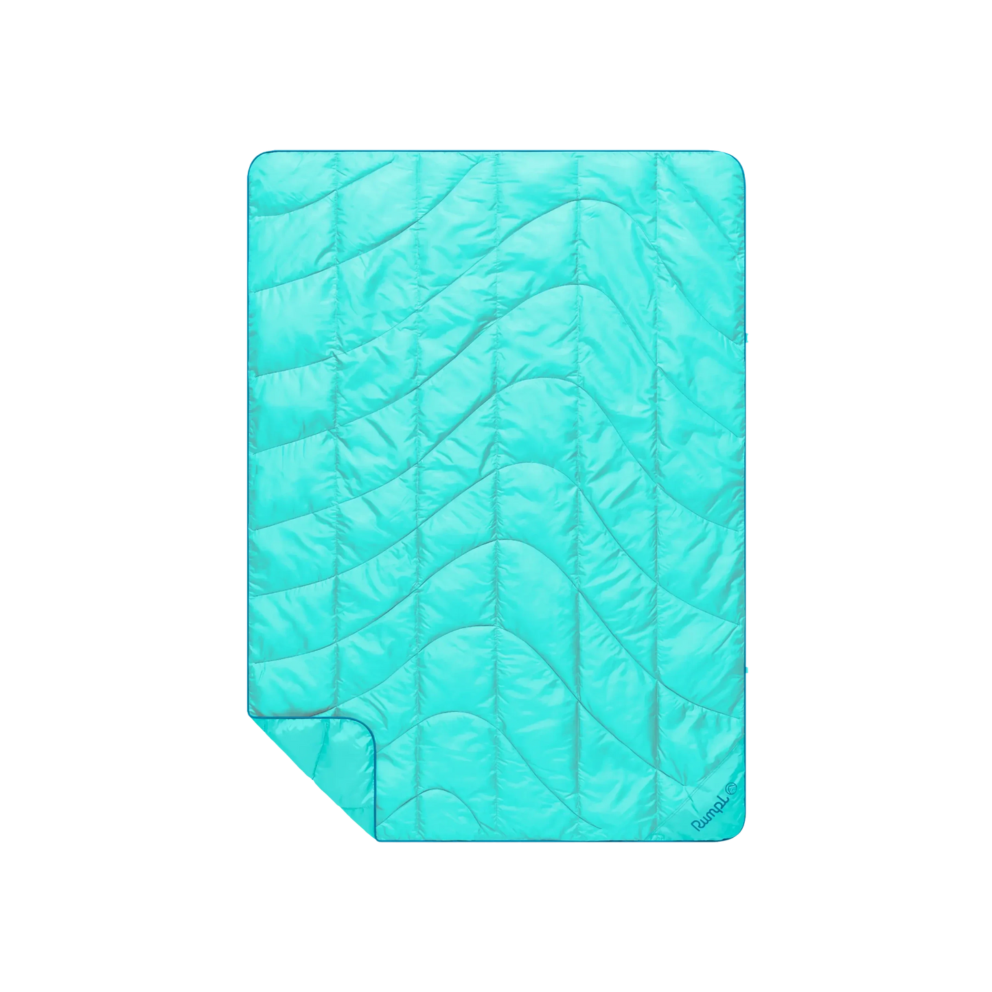 Travel Puffy Blanket - Seafoam
