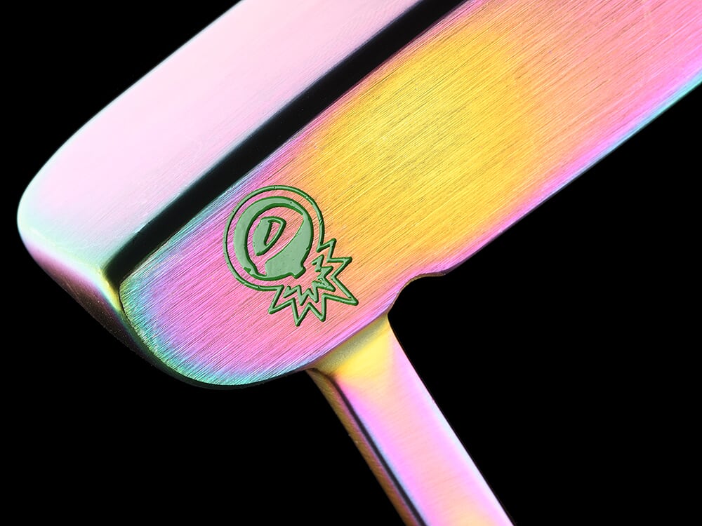 BombTech Golf 3.0 Volcano Torched Blade Putter