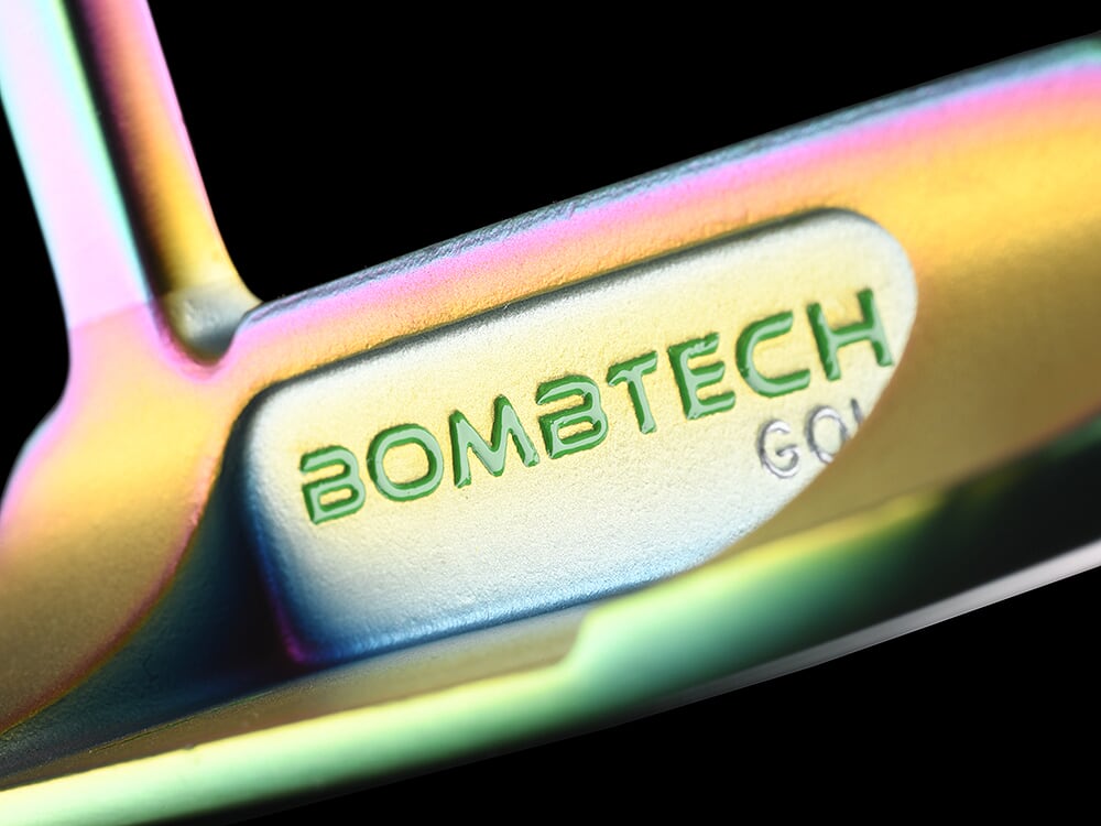 BombTech Golf 3.0 Volcano Torched Blade Putter