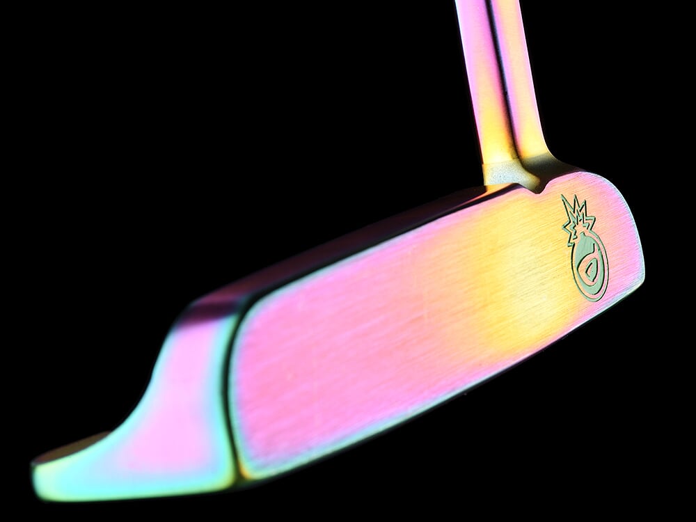 BombTech Golf 3.0 Volcano Torched Blade Putter