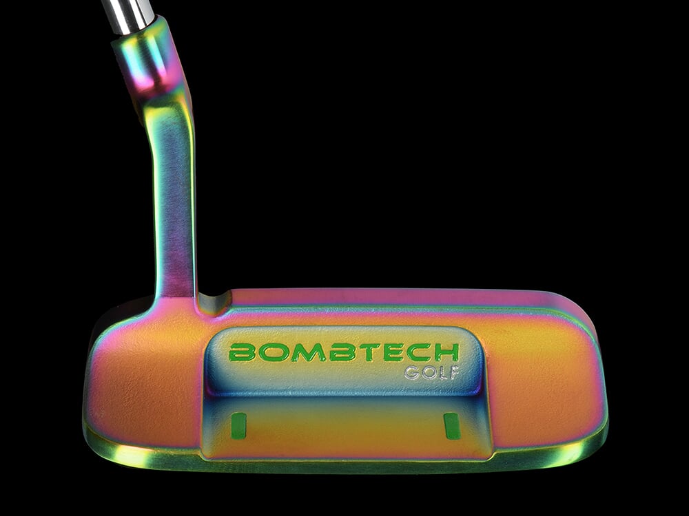 BombTech Golf 3.0 Volcano Torched Blade Putter