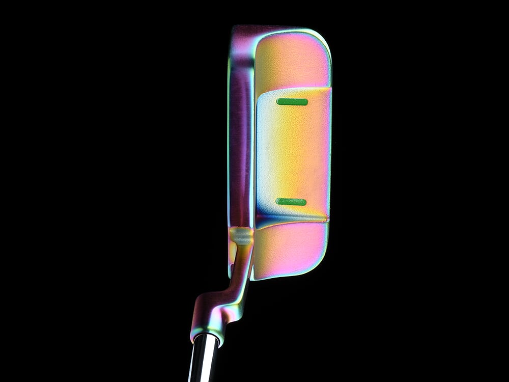 BombTech Golf 3.0 Volcano Torched Blade Putter