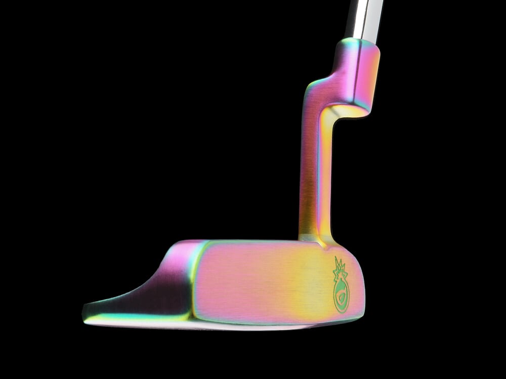 BombTech Golf 3.0 Volcano Torched Blade Putter