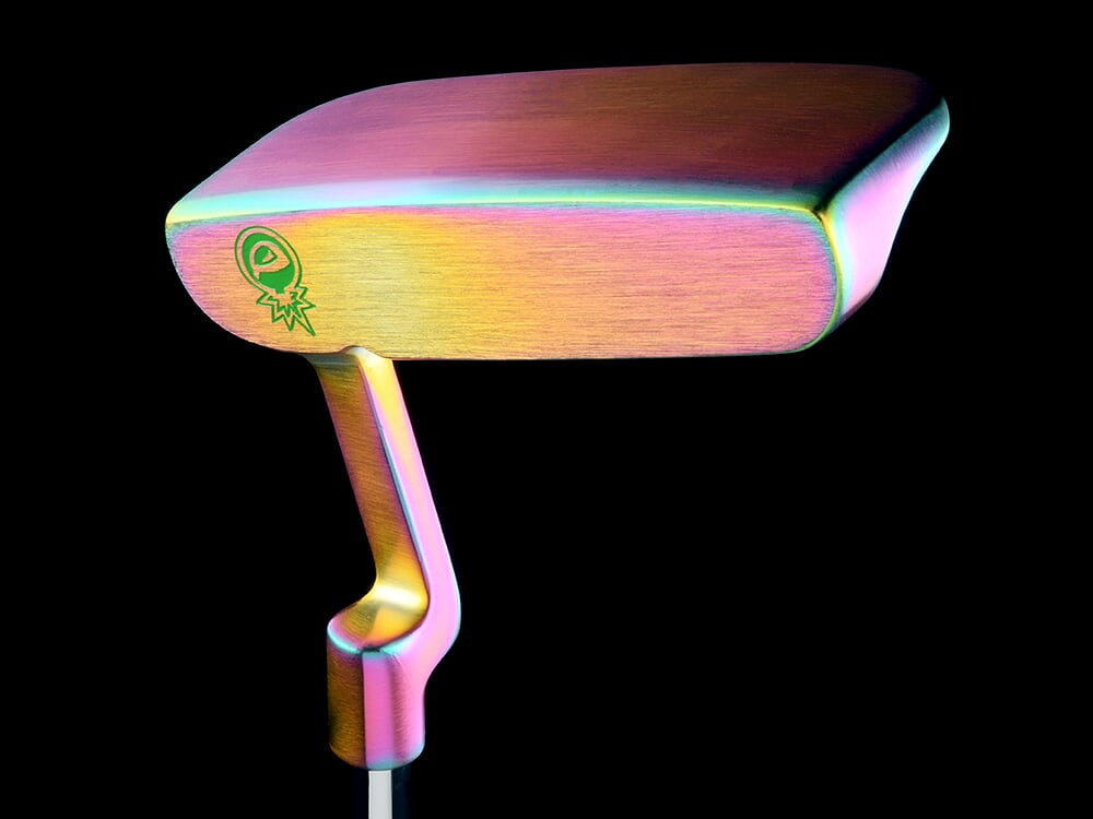 BombTech Golf 3.0 Volcano Torched Blade Putter