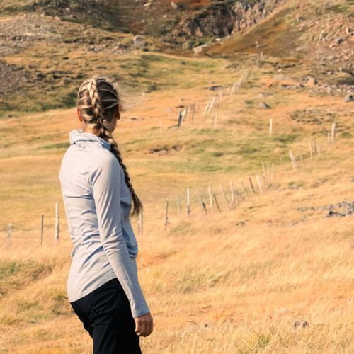 Women's 100% Merino Lightweight Hoodie by Wūru Wool