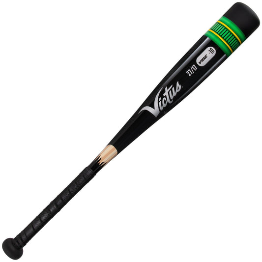 2025 Victus Vibe Black Pencil -10 USSSA Junior Big Barrel Baseball Bat - VJBBVIBPB
