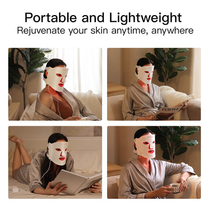 【🔥Big Sale🔥】Megelin LED Red Light Therapy Mask