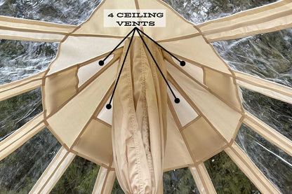 Life inTents 13' (4M) Stella Stargazing Canvas Tent