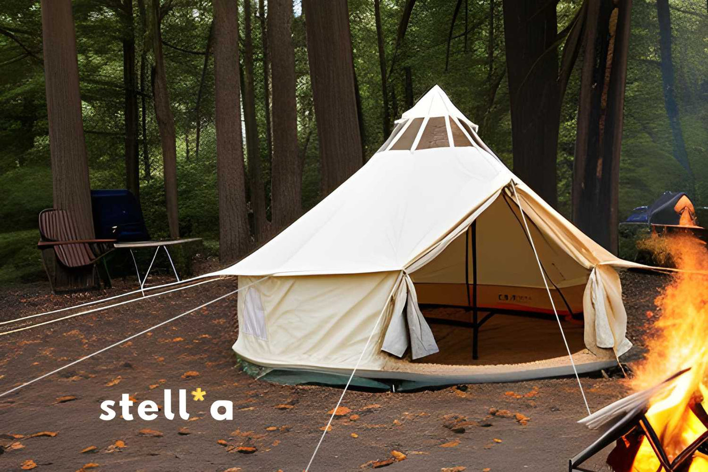 Life inTents 13' (4M) Stella Stargazing Canvas Tent