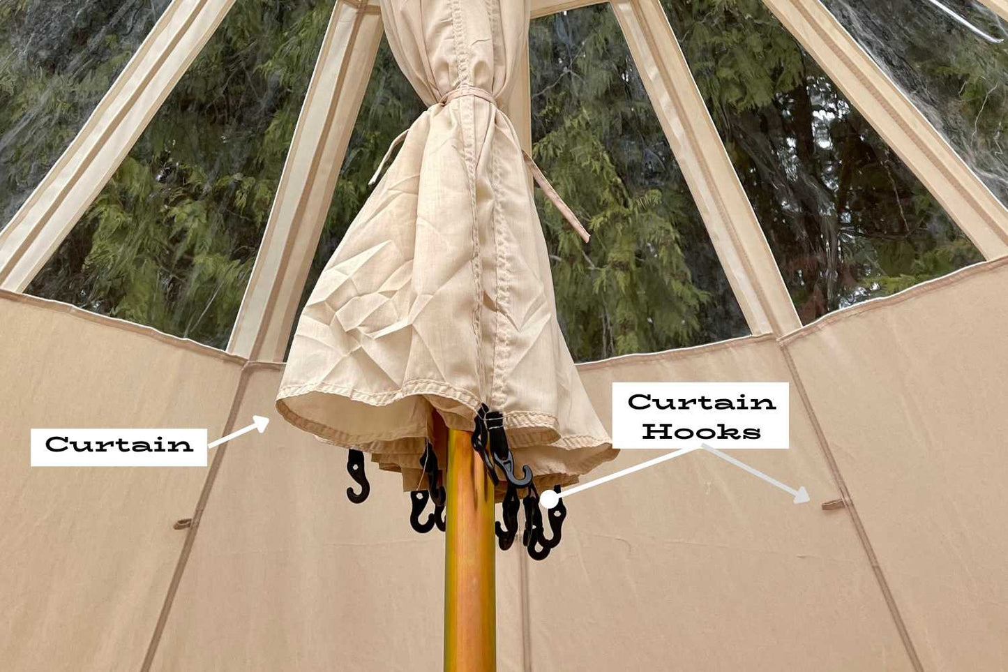 Life inTents 13' (4M) Stella Stargazing Canvas Tent