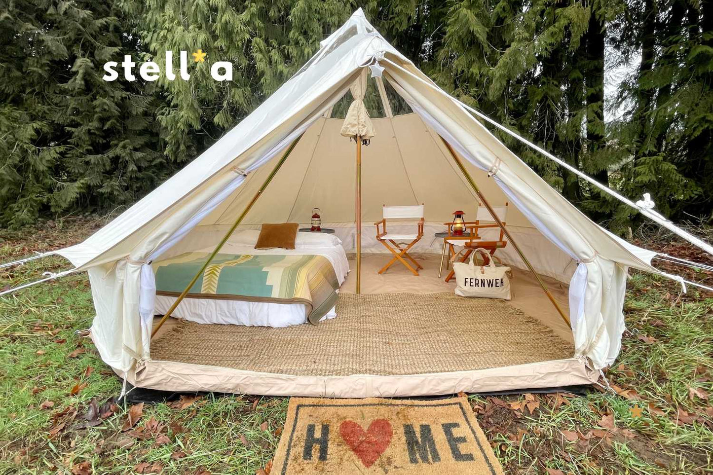 Life inTents 13' (4M) Stella Stargazing Canvas Tent