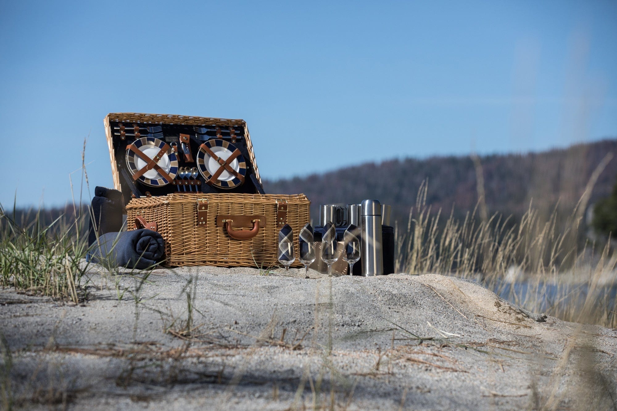 Windsor Picnic Basket by Picnic Time Family of Brands