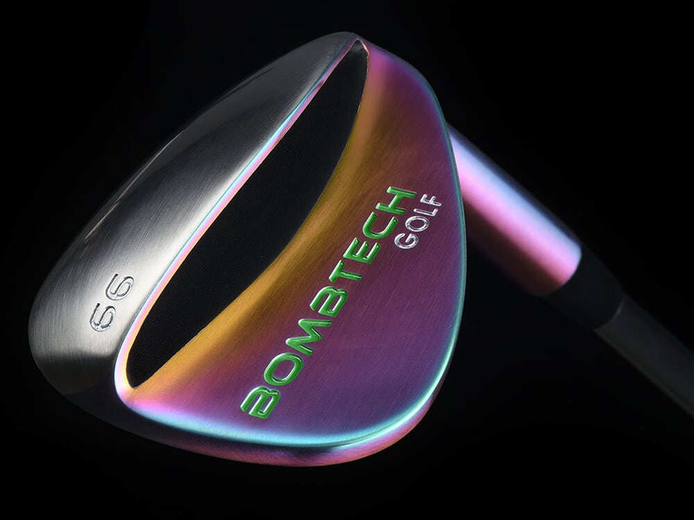 BombTech Golf 66 Degree Volcano Torched Lob Wedge