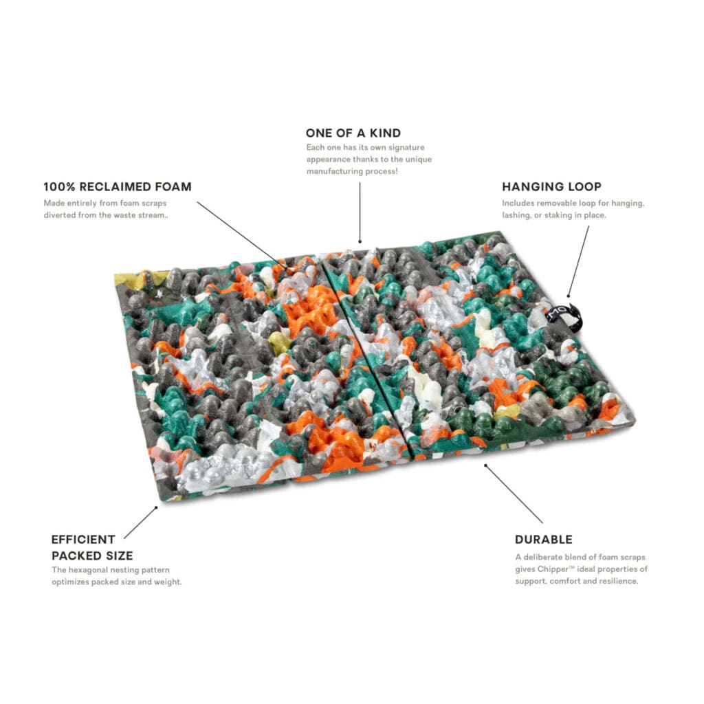 NEMO Equipment Chipper Reclaimed Closed-Cell Foam Seat