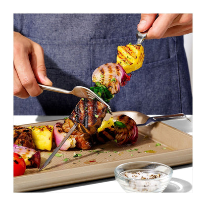 OXO Outdoor 6-Piece Grilling Skewer Set