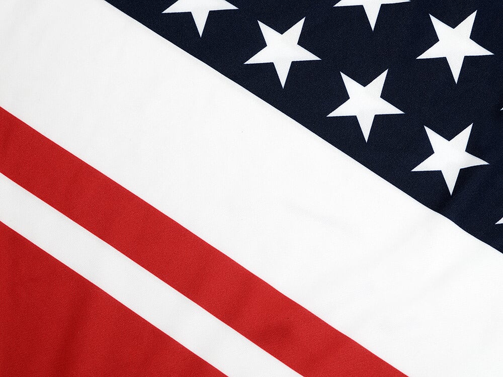 BombTech Golf American Flag Polo Shirt