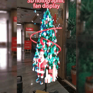 【🔥Big Sale🔥】🔥Halloween Sale 70% OFF🔥3D Hologram LED Fan Projector