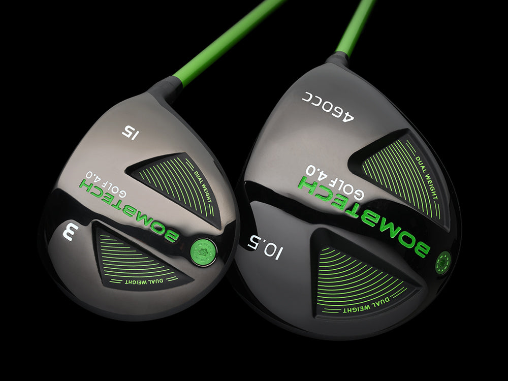 BombTech Golf 4.0 Driver and 3 Wood Bundle