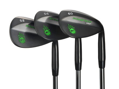 BombTech 52, 56 and 60 Black Wedge Set