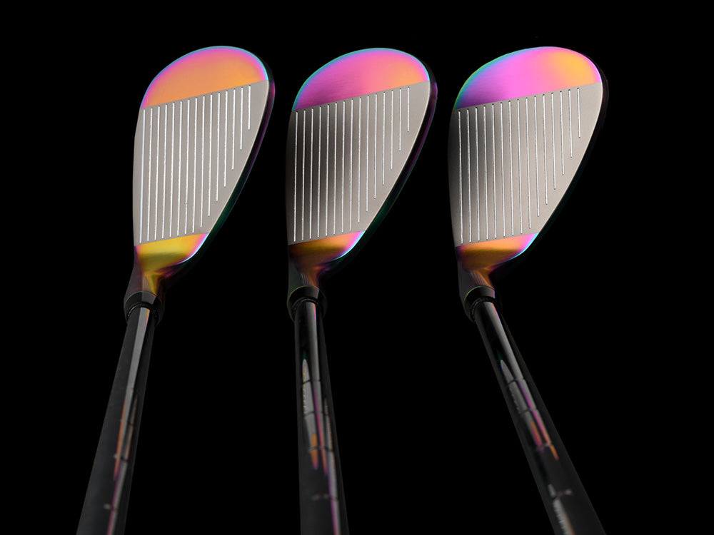 Limited Edition Volcano Torched BombTech 52, 56 and 60 Wedge Set