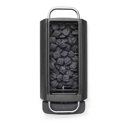 BioLite, FirePit+, Smokeless Outdoor Wood and Charcoal Burning Fire Pit with Bluetooth and Rechargeable