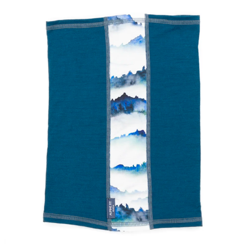 Geo Merino Wool Neck Gaiter by Alpine Fit