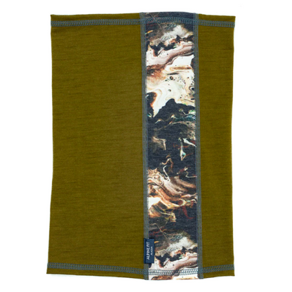 Geo Merino Wool Neck Gaiter by Alpine Fit