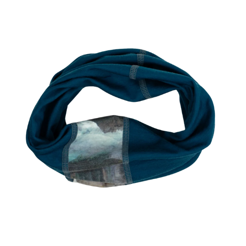Geo Merino Wool Neck Gaiter by Alpine Fit