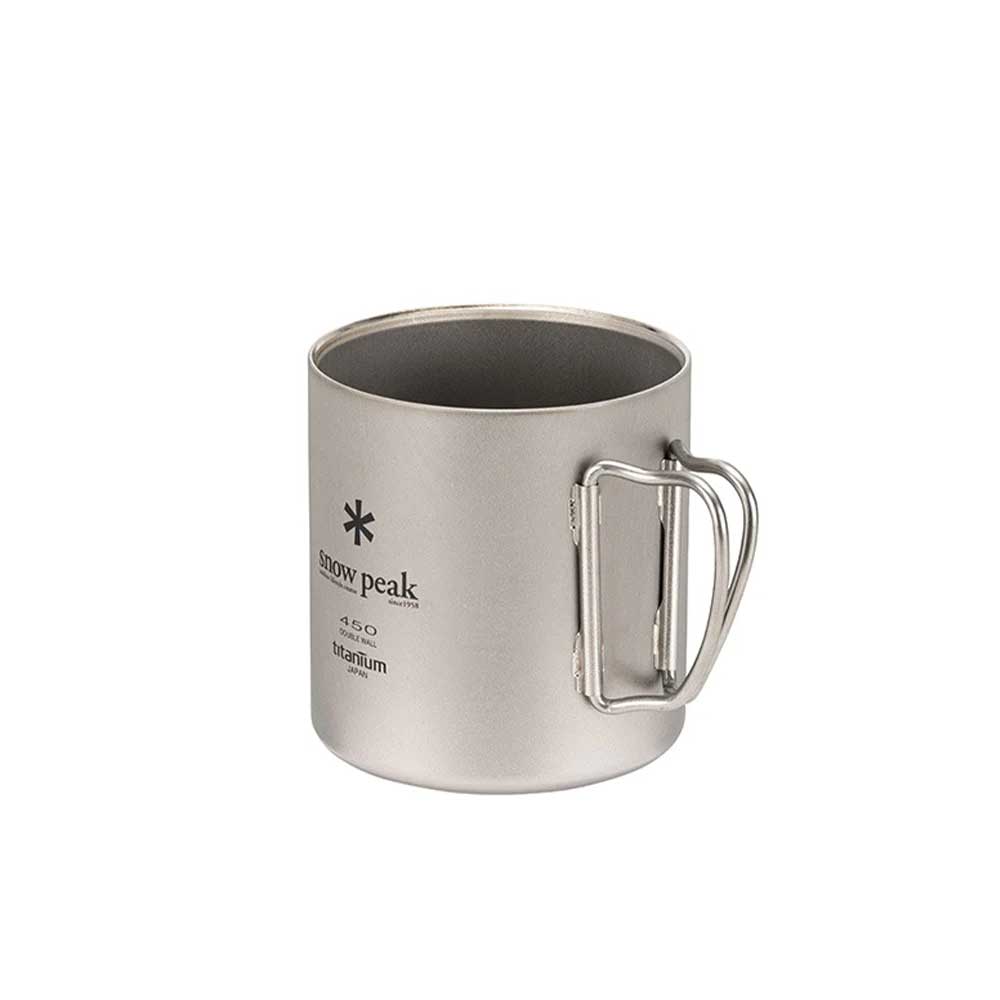 Snow Peak Titanium Double Wall Mug 450 ML